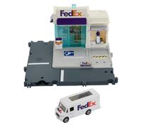 Set Di Gioco Fedex Package Center Matchbox Action Drivers