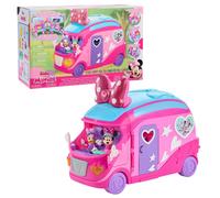 SET DI GIOCO GLAMPER MINNIE BOWS DISNEY JUNIOR CON PERSONAGGI GIOCATTOLO