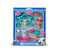 Set di gioco Littlest Pet Shop Giorno nevoso