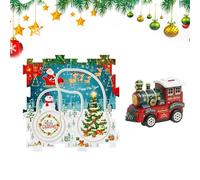 Set Di Gioco Per Auto Da Pista Puzzle - Veicolo Giocattolo Per Il Natale | Giocattolo Puzzle Binario | Per Ragazzi E Ragazze Natale Compleanno Attività Familiare Asilo Scuola Materna