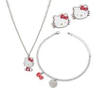Set Di Gioielli Bambina E Adolescenti, Collana, Bracciale, E Stud Orecchini