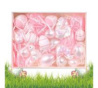 Set di gioielli pasquali con di Pasqua, decorazioni per feste in primavera, per casa, chiesa, scuola, cortile, giardino