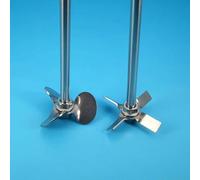 Set di giranti a tre pale e a pale incrociate in acciaio inossidabile - 40 mm-120 mm con pale e alberi a 45° 1 set(120x8x500mm Type-1)