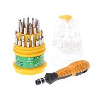 Set di Giraviti Professionali 31 in 1 modello semi professionale per lavori di precisione come Orologi, Telefonia, Informatica, videogiochi, console ecc.