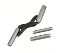 Set di giunti per mattoni in muratura con struttura in acciaio leggero e manico ergonomico, include quattro dimensioni per diverse larghezze del giunto per migliorare la precisione della muratura