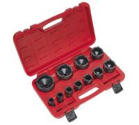 Set Di Giunti Sferici 11 Pezzi 1/2" Sq Drive | CV025 Sealey Nuovo