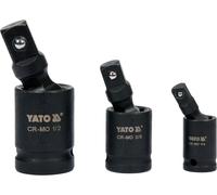 Set Di Giunti Sferici A Cardano 3 Pezzi | Giunti 1/4", 3/8", 1/2"