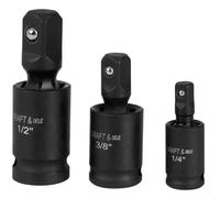 Set di giunti sferici a impatto da 1/2", 1/4", 3/8" KD10530