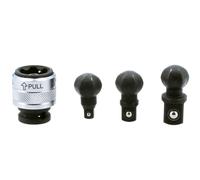 Set Di Giunti Universali A Impatto Laser Tools 3/8"D 4 Pezzi 9048