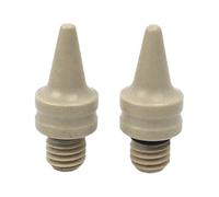 Set di gomme da cancellare per ammaccature, non dannose, teste PEEK/PAI, strumento professionale per la riparazione di veicoli, strumenti per la rimozione delle ammaccature in lega, con doppie punte