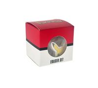 Set di gomme da cancellare Pokemon | Set di gomme da cancellare per bambini | Cancelleria e articoli scolastici Pokemon | Carini regali Pokemon