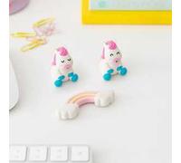 Mr.Wonderful Set erasers - Unicorn