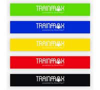 Set di gomme per il fitness TrainMax, 5 pezzi