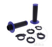 Set di Gomme per Manopole PROGRIP 708 Cross/MX blu/nero 22/25 mm 125 mm