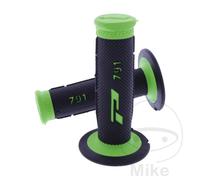 Set di Gomme per Manopole PROGRIP 791 Cross verde/nero Diametro 22/25 mm 115 mm