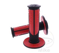 Set di Gomme per Manopole PROGRIP 798 Cross nero/rosso 22/25 mm 115 mm
