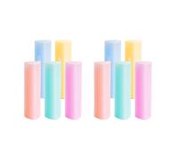 Set di gomme triangolari, 10 pezzi, design sicuro per esami artistici, per redazione scolastica e uso in ufficio (113 caratteri), design multi angolo