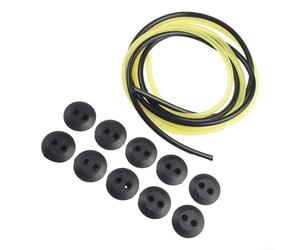 Set di gommini per serbatoio carburante, 12 pezzi, per decespugliatore