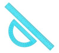 Set di goniometro e righello per l'apprendimento della matematica | Set di goniometri e righelli geometrici per casa, scuola, classe, studenti, insegnanti, ingegneri, architetti, personale