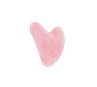 Set di gouache a rulli for massaggiatore in giada al quarzo rosa rosa, strumento di bellezza for rulli for tavolette Gua Sha in pietra di cristallo naturale, tipo 2 decorazioni per la casa(Color:Type