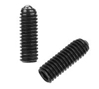 Set di grani a testa a sfera con esagono incassato a molla M 4, set di pressori a molla a sfera in acciaio al carbonio con filettatura a vite (opzionale)(M4*12(10PCS))
