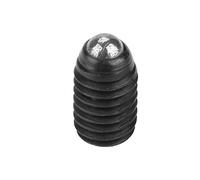 Set di grani a testa a sfera con esagono incassato a molla M5, set di pressori a molla a sfera in acciaio al carbonio con esagono incassato filettatura a vite(M5*8(10PCS))