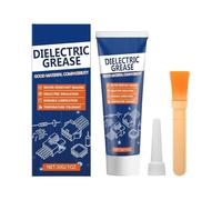 Set di grasso dielettrico - Grasso a contatto elettrico con pennello | Grasso resistente al calore della batteria impermeabile, anticorrosione per auto, camper, camion, barche e cerniere della porta