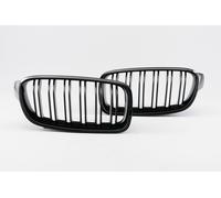 Set Di Griglie Anteriori BMW Serie 3 Twin Bar Look M3 F31 12- Nero Lucido
