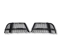 Set Di Griglie Anteriori RS Look Per Audi A3 17-20 Griglia Lucida Nera Coppia