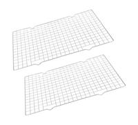 Set di griglie da forno professionali in acciaio antiruggine vassoio di cottura griglia griglia di raffreddamento per forno griglia e raffreddamento degli alimenti cottura professionale per biscotti