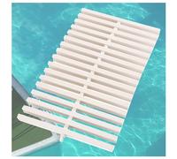 Set di Griglie di Scarico per Piscina componibili - 20x100 cm, Ideali per docce, passerelle, balconi e Piscine Fuori Terra, griglia di Troppo Pieno Resistente (2 Pezzi)