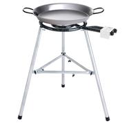 Set Di Grill Per Paella: Padella Da 55 Cm, Bruciatore A 2 Anelli
