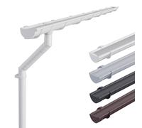 Set di grondaie per casetta da giardino NW 100, semicircolare