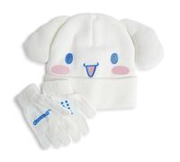 Set Di Guanti E Berretto In Maglia Cinnamoroll Di Hello Kitty E Amici
