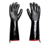 Set di guanti isolanti dal design elegante per grigliare e attività all'aperto con caratteristiche impermeabili per un'esperienza di cottura senza sforzo ogni volta (piccoli)