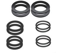 Set di guarnizioni ad anello di ricambio per parti Intex per piscina, compatibile con i modelli 10747, 25006, previene perdite e migliora le prestazioni (12 pezzi)