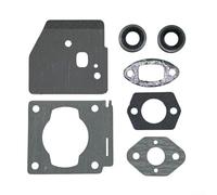 Set di guarnizioni compatibili con modelli Hs81r Hs82r Hs86r Hs87r include carburatore di scarico dell'albero motore e guarnizioni di aspirazione per la riparazione del motore