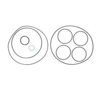 Set di guarnizioni, compressore THERMOTEC KTT050091