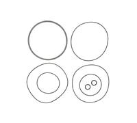 Set di guarnizioni, compressore THERMOTEC KTT050106