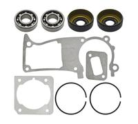 Set di guarnizioni con anelli da 45 mm for cuscinetti a sfere dell'albero motore, adatti for cilindro/carter della motosega 346XP 350 351 353