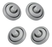 Set di guarnizioni di ricambio per pentole a pressione Wmf Perfect And Perfect Plus, include quattro guarnizioni in silicone grigio W6093109502, parte compatibile per mantenere la pressione ottimale e