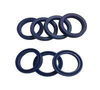 Set di guarnizioni for alberi idraulici in TPU - Guarnizione scanalata da 6/7 pezzi for stelo del pistone rotante - Guarnizione for olio durevole for applicazioni ad alta pressione(6Pieces 35x41x5)