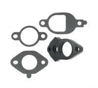 Set di guarnizioni isolanti per carburatore tosaerba, in metallo e plastica, nero, resistenti all'usura, non si deformano, compatibili con 20 112 08-S 20-112-08-S 2011208S