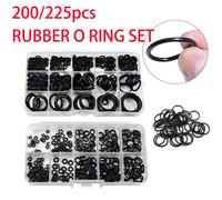 Set di guarnizioni O-ring in gomma Guarnizioni Elastici in nitrile Kit di riparazione O-ring ad alta pressione Anello elastico di tenuta O Anelli in gomma