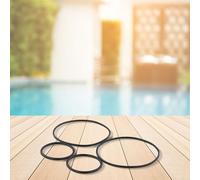 Set di guarnizioni O-Ring per pompa per piscina SPS25| SPS75| SPS100 Guarnizione coperchio prefiltro | Kit di guarnizioni in gomma per manutenzione del sistema di circolazione della piscina