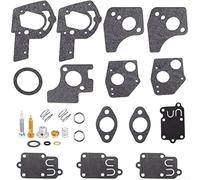 Set di guarnizioni per carburatore, da 3 a 5 hp, modelli compatibili con motori 490533/495426/498298, kit di revisione del carburatore, set di cuscinetti per film che garantisce una tenuta affidabile