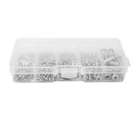 Set di Guarnizioni per Dadi e Bulloni Incrociati 240 Pezzi M2 M2.5 M3 M4 M5 Set di Strumenti di Fissaggio in Acciaio Inossidabile, Kit Combinato Bulloni Narut