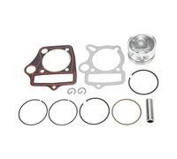 Set di Guarnizioni per Fasce Elastiche del Pistone, Set di Guarnizioni per Fasce Elastiche da 52,4 Mm Ad Alta Resistenza per Motore 110cc 125cc ATV Dirt Pit Bike Go Kart