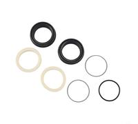 Set di guarnizioni per forcella per bicicletta, 30-40 mm, per Fox per Rockshox per Manitou, set di riparazione con anello dell'olio e tappo della polvere, accessori per biciclette (34 x 47 mm)