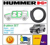 Set Di Guarnizioni Per Hummer H2 SUV 6 Pezzi: Porte, Portellone, Cofano